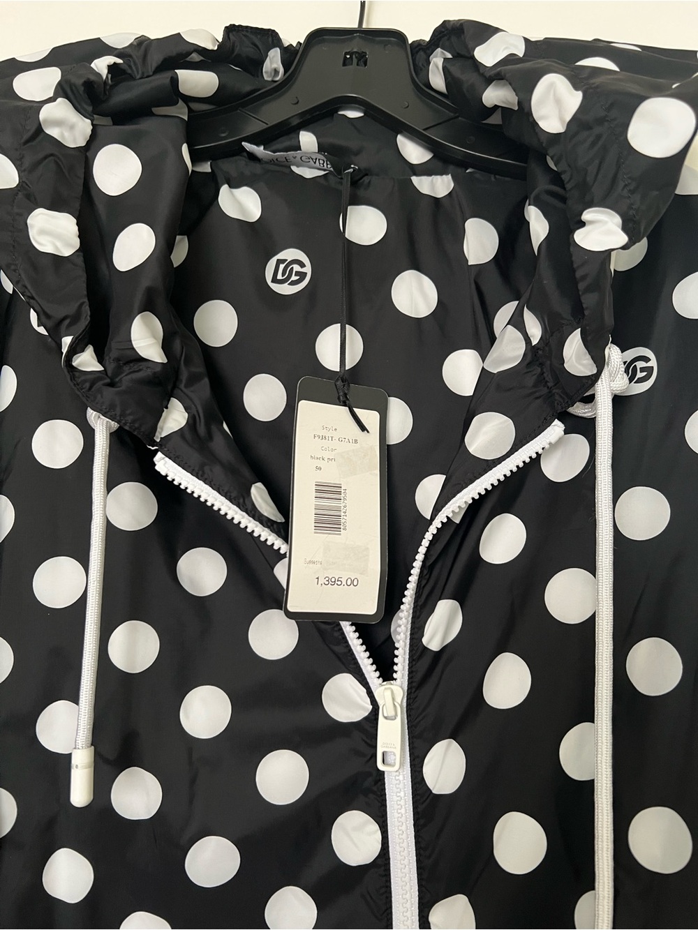 Dolce&Gabbana
Polka Dot Hooded